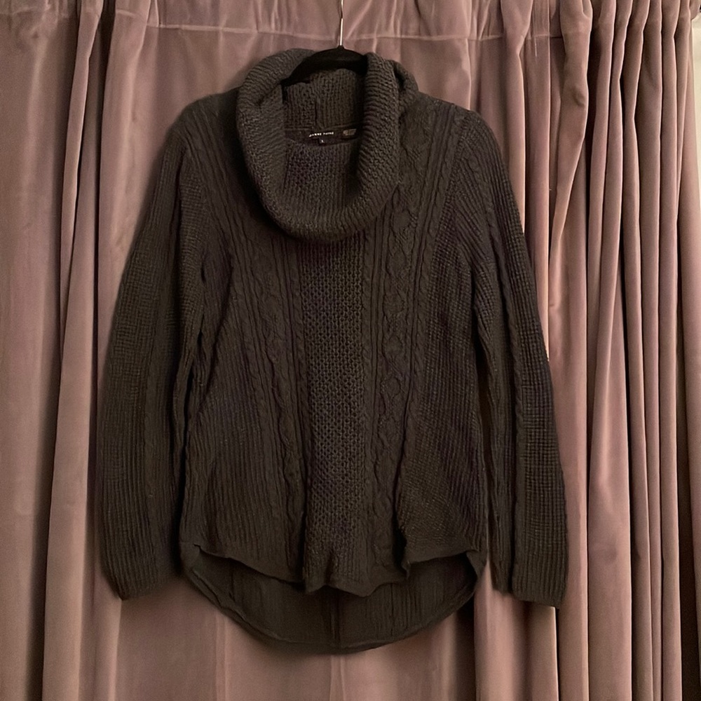 Cable knit sweater